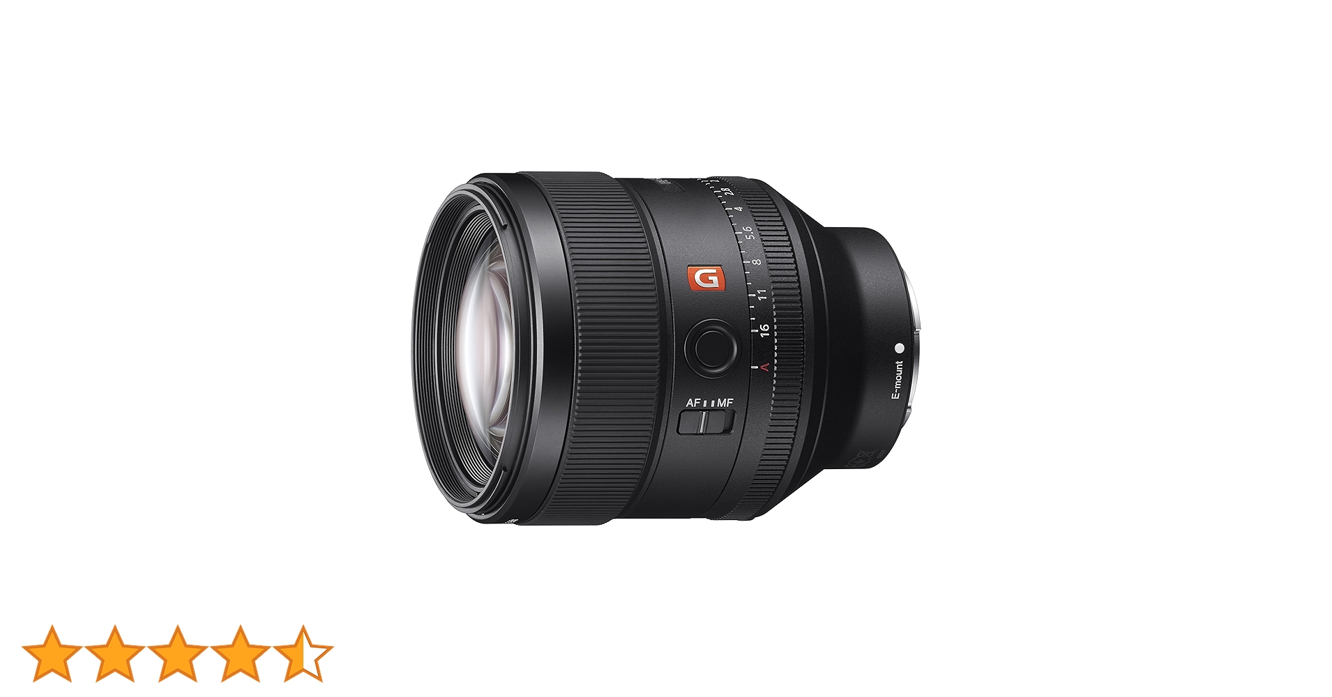 Sony SEL85F14GM FE 85mm F1.4 GM Lens (Black) : SONY: Amazon.ca